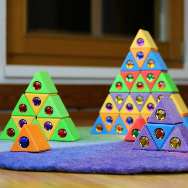Bunte Dreiecke groß Set 54