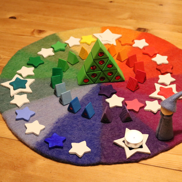 Bunte Dreiecke groß Set 54
