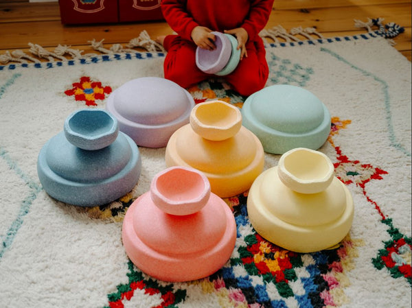 Stapelstein® Original Mini rainbow pastel