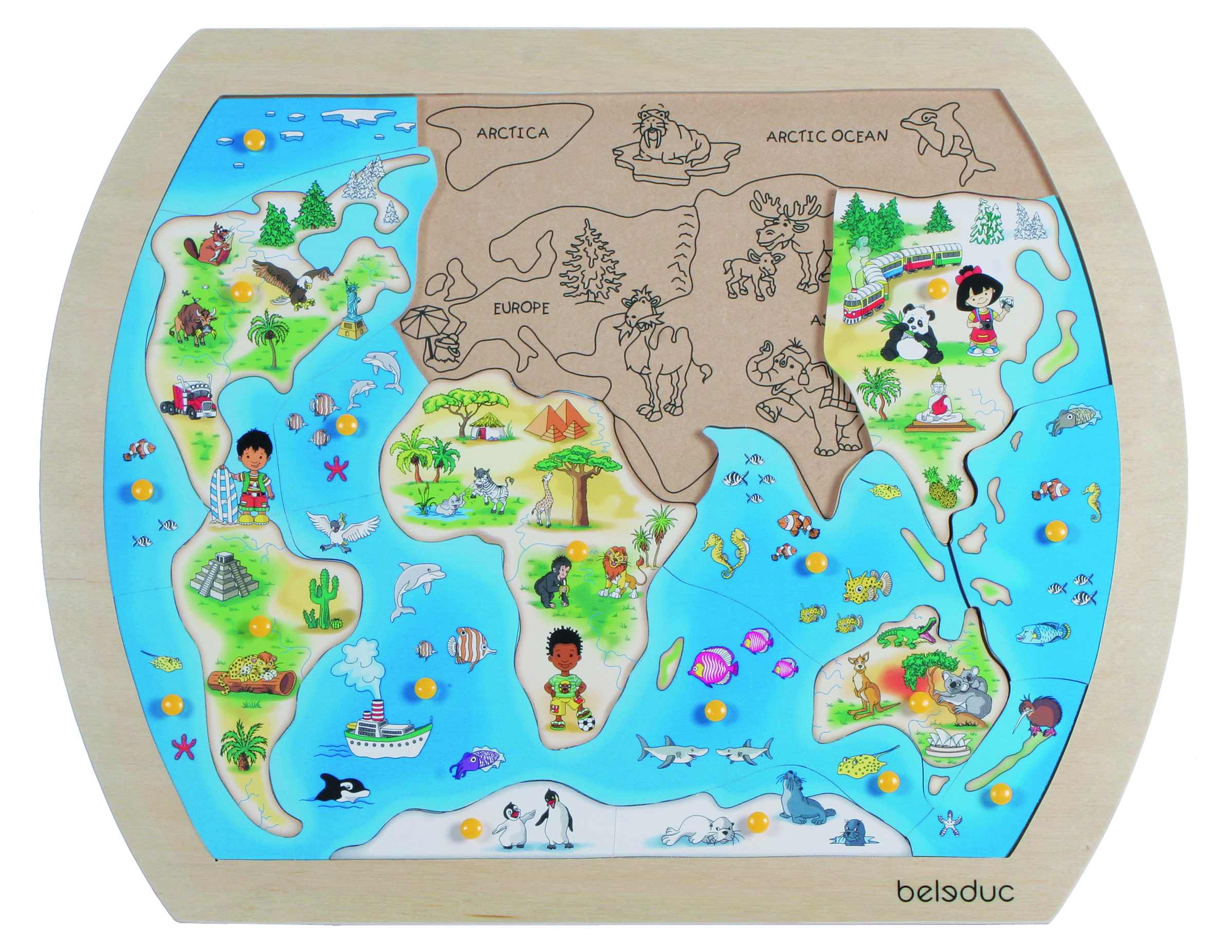 One World Puzzle (21 Teile)