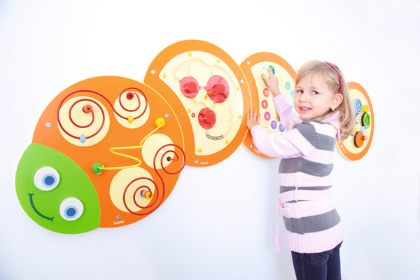 Wandspielobjekt Raupe „Kopf“