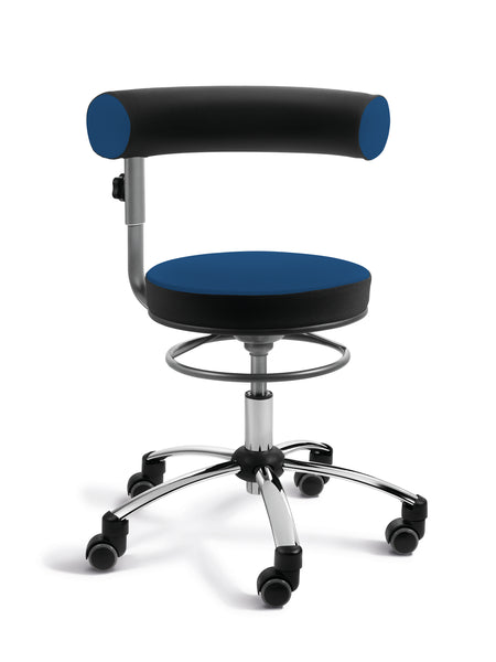 Sanus-Gesundheitsstuhl mit höhenverstellbarer Lehne Stoff