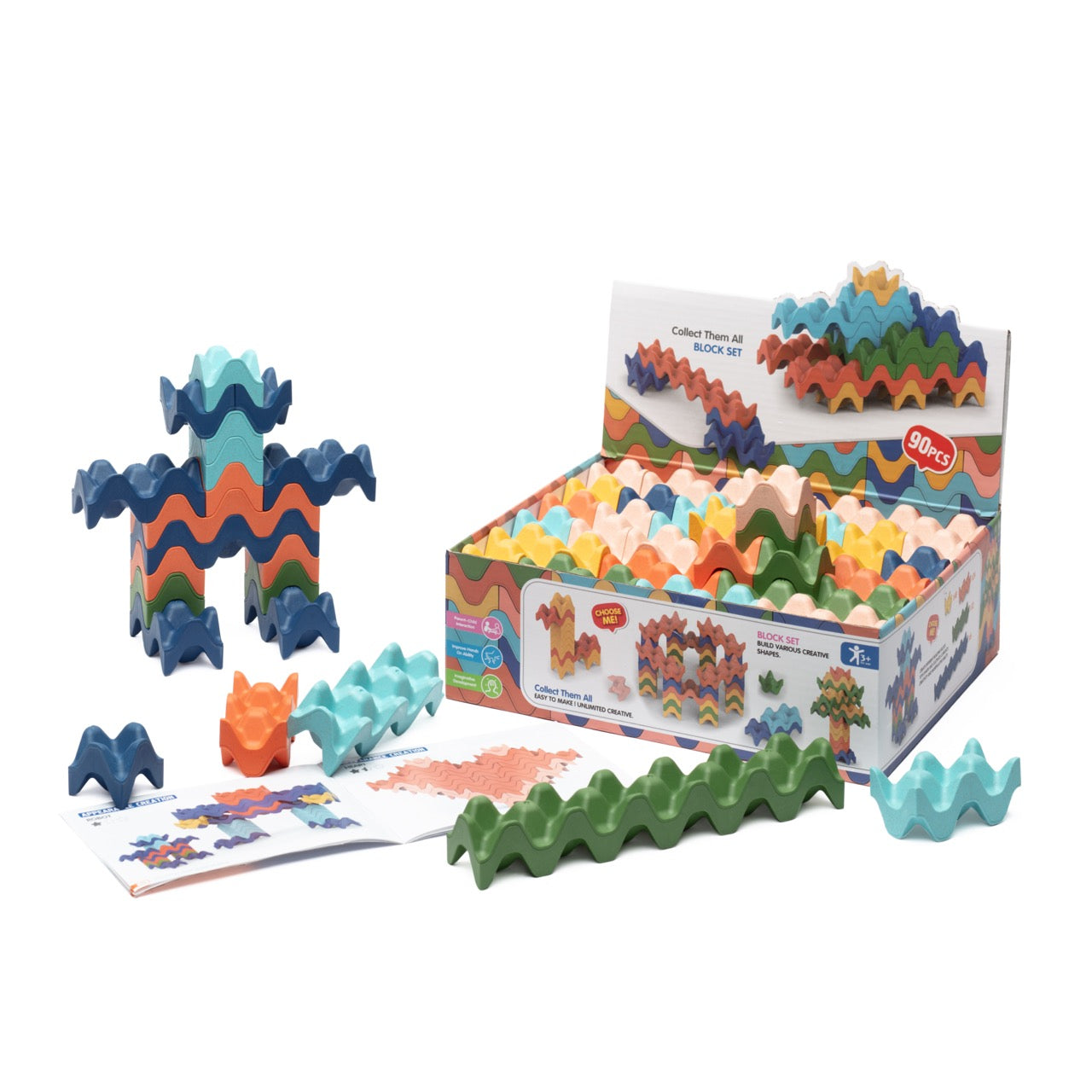 Konstruktionsmaterial Wave Set 90