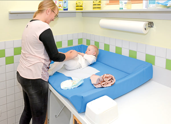 Wickelauflage in Qualitäts-Kunstleder 118x89x15 cm